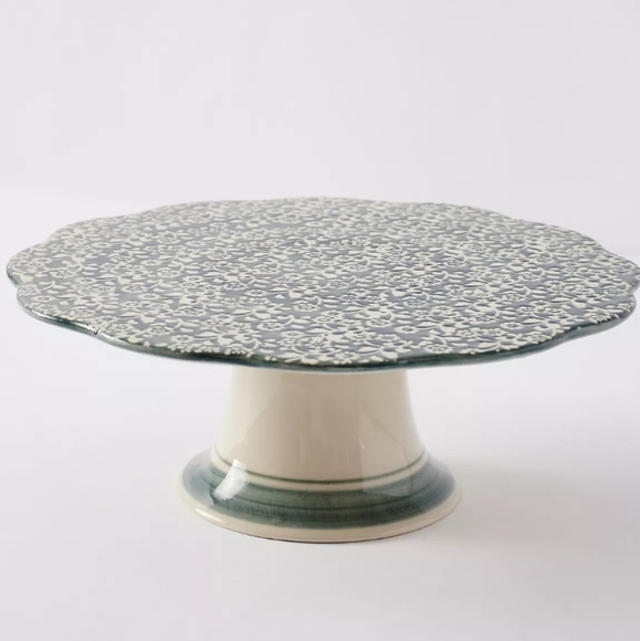 Anthropologie Other - Anthropologie Tana Cake stand - blue floral